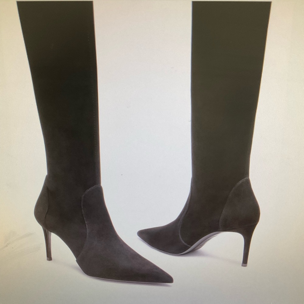 Stuart Weitzman To The Knee Boot Size 11.5 - image 8